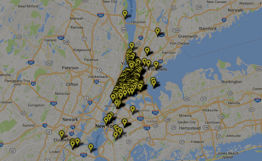 Team Lala Sales Map